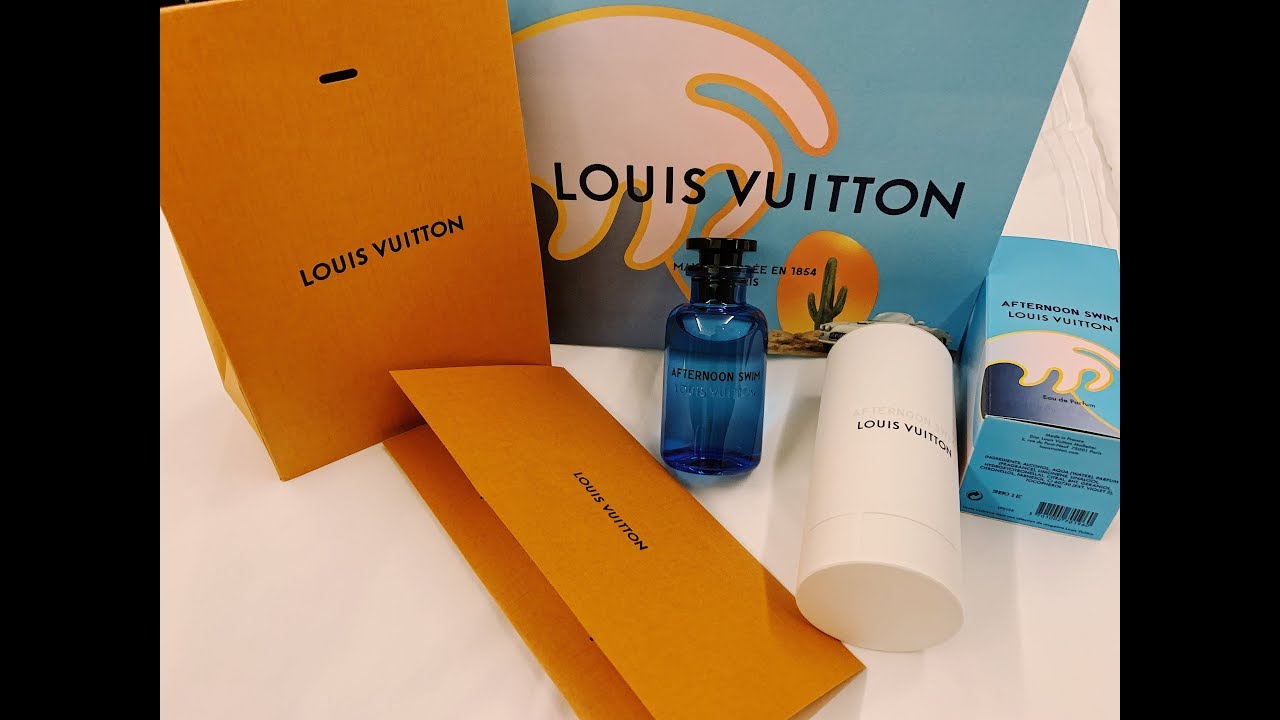 Đập hộp nước hoa Louis Vuitton Afternoon Swim | Unbox the new Afternoon Swim by Louis Vuitton ...