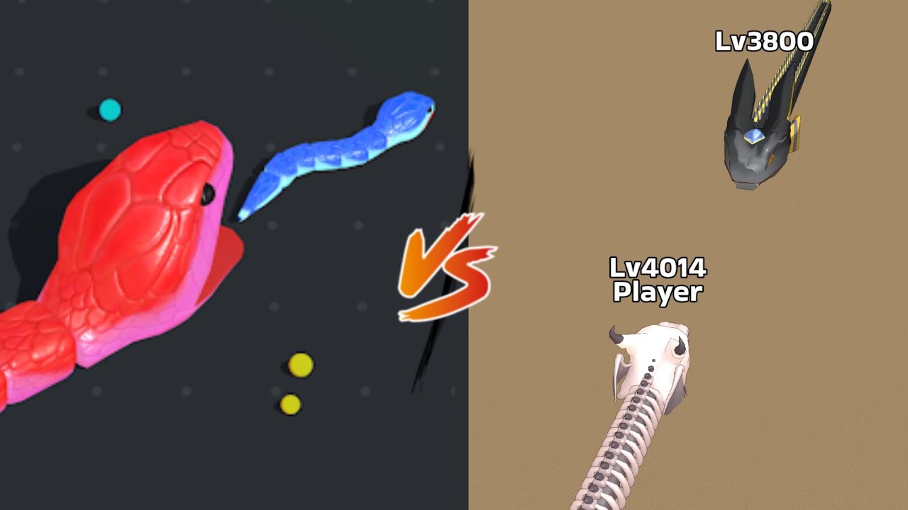 Snake Clash.IO | 2 Snakes vs BOSS Snake Gameplay #gamingvideos #snakeclash