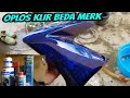 Cara oplos klir coat mix clear coat beda produk hasil pernis becek glowing