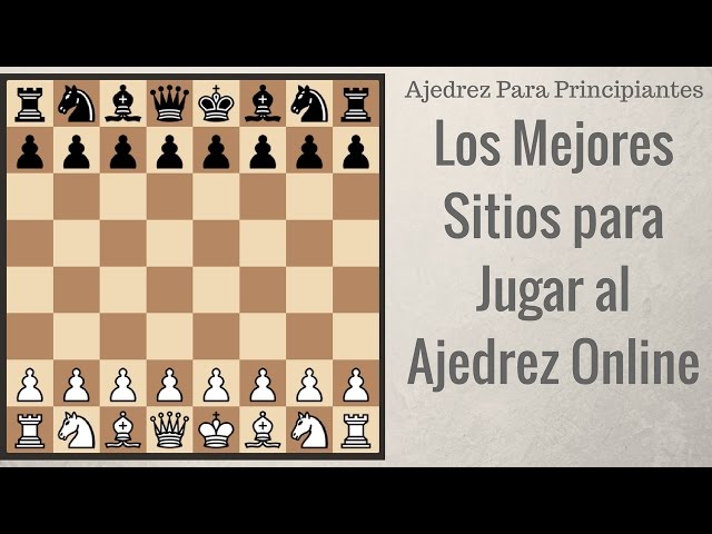 Ajedrez online gratis: los mejores sitios web para jugar ajedrez gratis en  línea