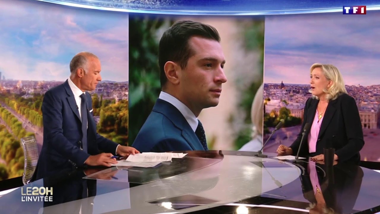🔴 En direct I Marine Le Pen, invitée du 20H de TF1