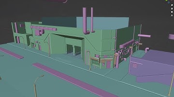 Blender mobile game level design 01