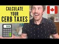How to Calculate your CERB Tax