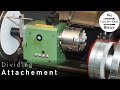 Dividing attachment for the Mini Lathe - For making scales on the Lathe