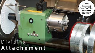 Dividing attachment for the Mini Lathe - For making scales on the Lathe