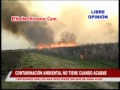 Contaminación en Cartavio por Empresa Azucarera Continua.