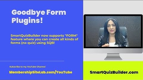 How to Create an Opt-in Form (no quiz) using Smart Quiz Builder!