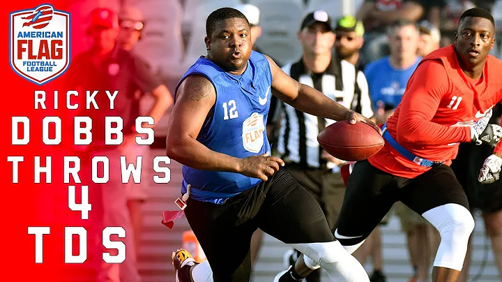 Former Navy Standout Ricky Dobbs throws 4 TDs in F...