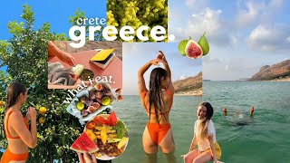 Greece, Crete Island 🧿🌀 a dreamy vlog full of adventures ( what I eat ) ep.13