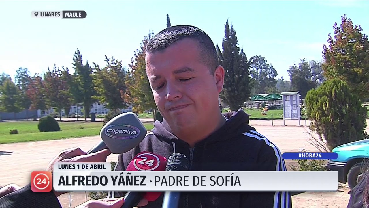 El lamento del padre de la pequeña Sofía antes de ser procesado por parricidio | 24 Horas TVN Chile