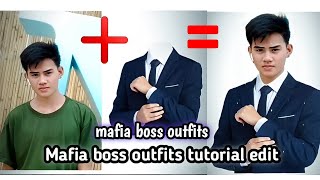 Cara Edit Foto Pakai Jas Viral Tiktok || Outfits Mafia boss screenshot 2