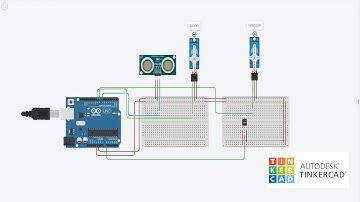 Smart Apartment Door and Window System (TINKERCAD)