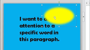PowerPoint tips: Using an illumination effect to emphasize on-screen text