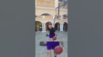 Adapt hits irl trickshot FIRST TRY! #faze #fazeadapt #trickshot #funny #basketball