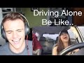 Driving alone be like.. | Maine Mendoza | Reaction