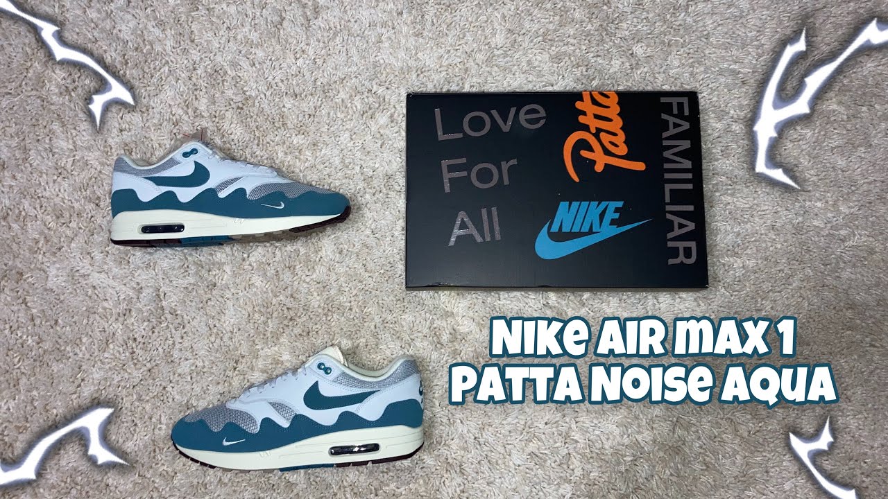 NIKE AIR MAX 1 PATTA WAVES NOISE AQUA REVIEW & ON FEET.HOW GOOD IS THIS  COLORWAY? 