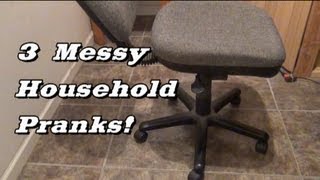 3 Messy Pranks You Can Do At Home!! | Nextraker