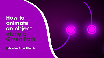 After Effects Tutorial: Animate Light Along a Path | Custom Path Animation 2021