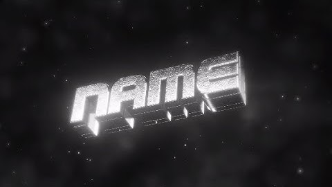 Free 3D Intro #52 | Chrome and Red Blast Sync Template by StrypixFX