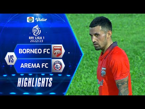 Highlights - Borneo FC Samarinda VS Arema FC | BRI Liga 1 2022/2023