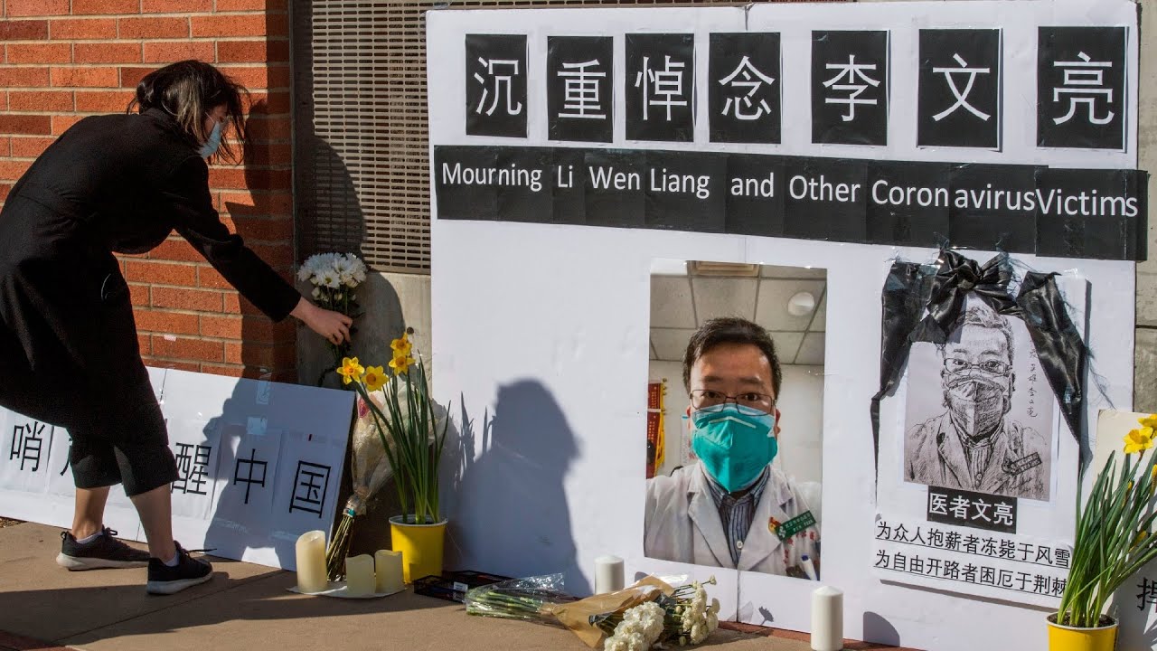 LIVE: Chinese in New York Commemorate COVID Whistleblower Dr. Li ...
