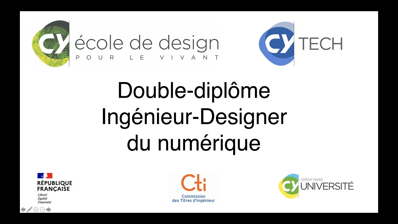 présentation du Double Diplôme IngénieurDesigner du Numérique YouTube — free download