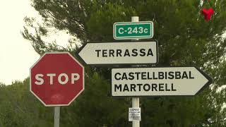 Es liciten les obres per millorar la seguretat  a la C-243c entre Ullastrell i Terrassa