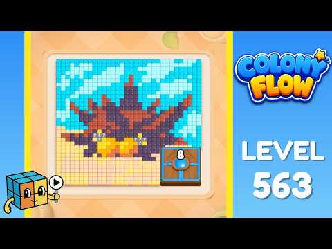 Colony Flow Level 563 Walkthrough Solution