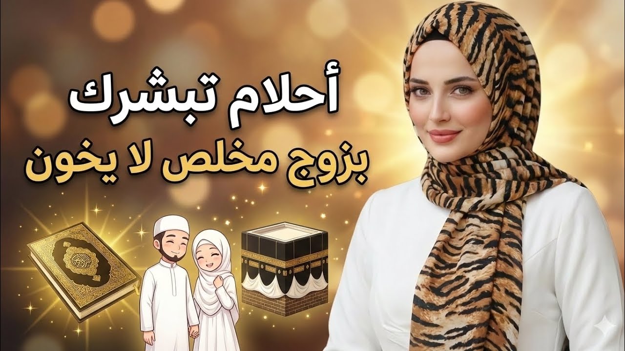 أقوى خمس أحلام تبشرك بالزواج من رجل لا يخون 👰‍♀️💍