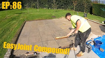 How to use EASYJOINT compound! JGB EP:86 #patio #construction #diy #buildingconstruction 