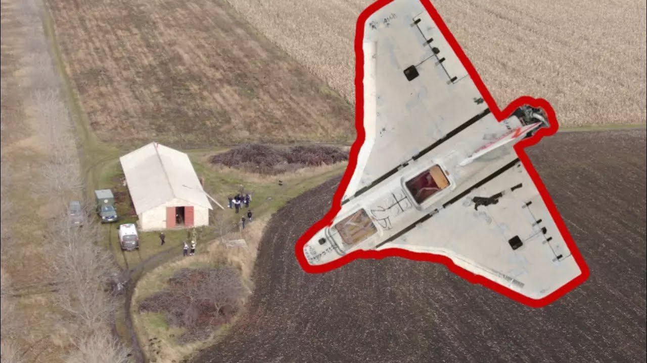 „Stătea de vreo 2 săptămâni acolo”. Dronă rusească, găsită într-o livadă din raionul Florești