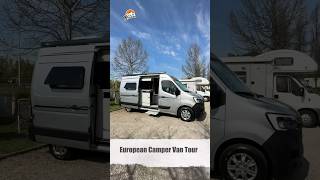 European Camper Van | Font Vendôme Master Van XS #shorts