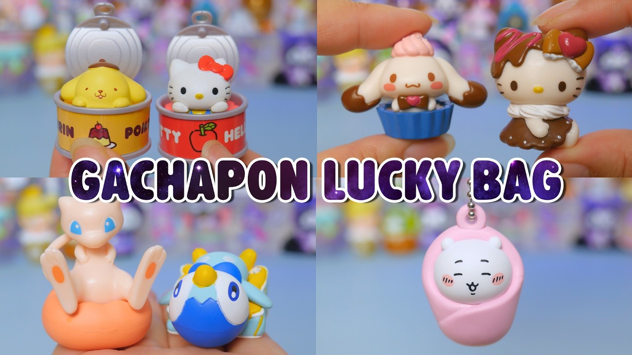Sanrio, Chiikawa, Madoka Magica, Godzilla | Mystery Gachapon Lucky