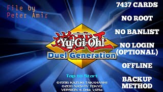 Yu-gi-oh Duel generation HACK with SAVEDATA file(BACKUP SYSTEM METHOD, RECOMMEND ON OPPO DEVICES) screenshot 5