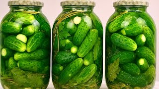 Pickled cucumbers in brine for the winter! Recipe from the ancestors, find out how to make it crispy