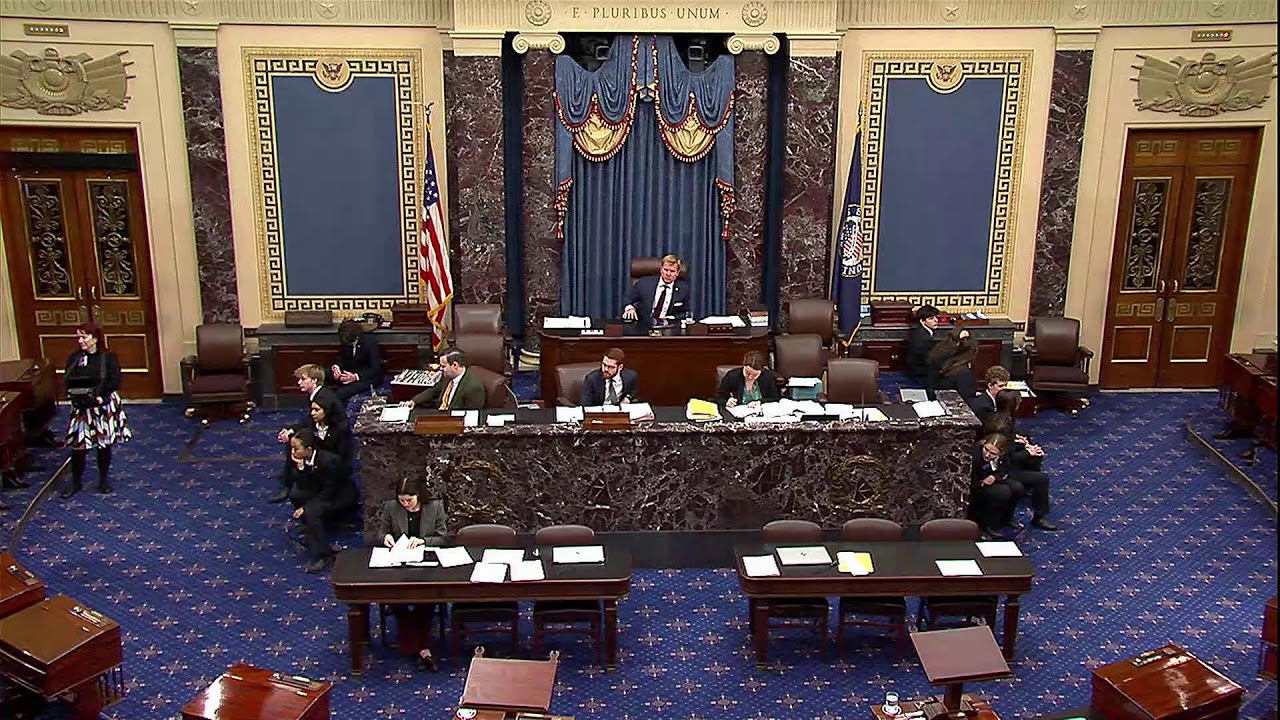 LIVE: Now on the Senate Floor