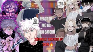 (NTR) Bad End React to Mc as Gojo Satoru |one shot| ||JJK|| - Gacha React | 🇺🇸