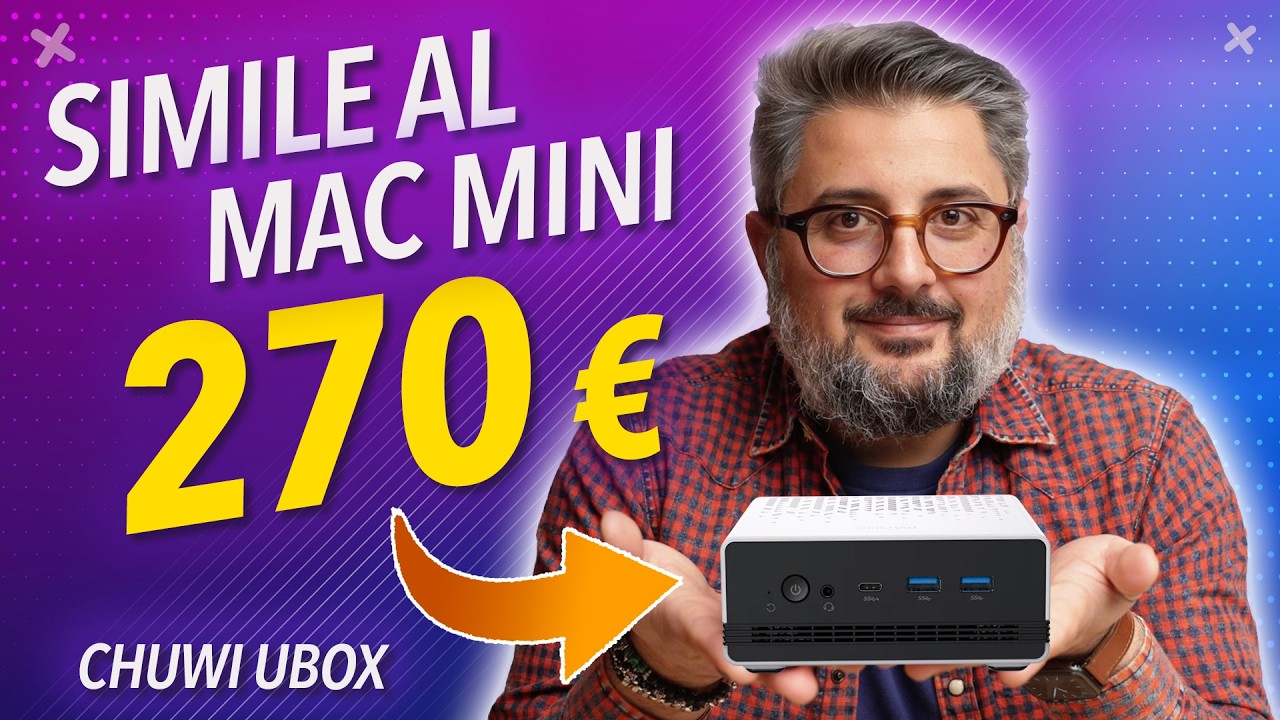 Mini PC CHUWI UBox: può sostituire un Mac mini per foto e video? La mia prova