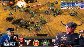 🔥 APOCALYPSE NOW! China Nuke General VS 3 Insane AI (1v3) - Doomsday Strikes & Annihilation ☢️