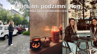 ULTIMÁTNÍ PODZIMNÍ VLOG! Starbucks, nakupování, procházka