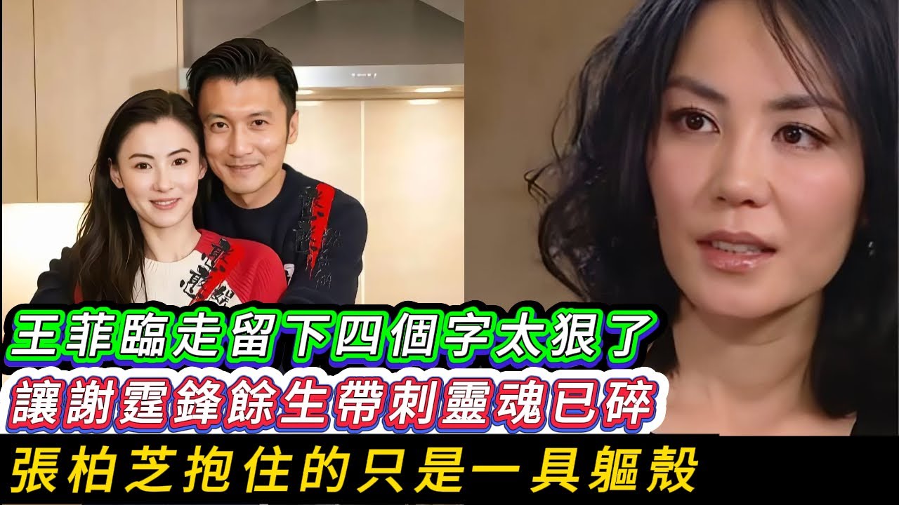 王菲一生最狠反擊：四個字讓謝霆鋒餘生帶刺，張柏芝抱住的只是軀殼，謝霆鋒最終還是活成了謝賢，張柏芝最終活成了無數個守著空房的闊太，而王菲，她活成了那個被時代供奉、卻再也無人敢觸碰的圖騰。