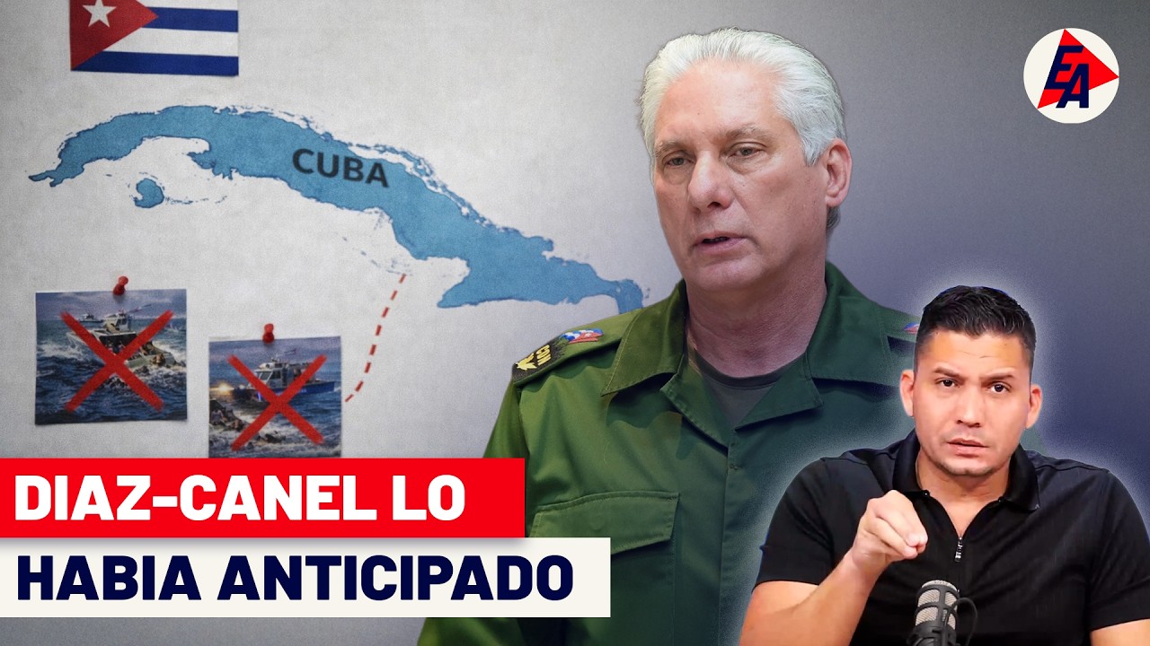 SOSPECHOSO | Díaz-Canel sabía que habría un desembarco en Cuba. 🤔🇨🇺