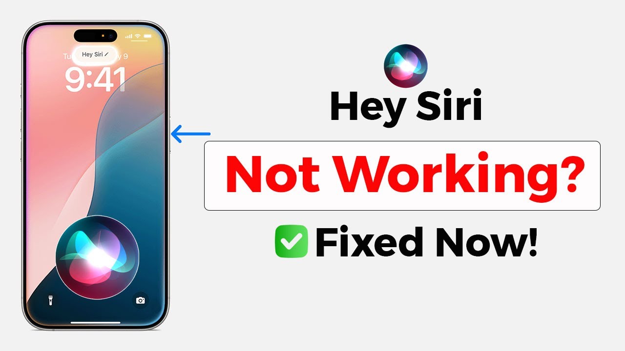 Как исправить ошибку Siri, которая не работает на любом iPhone! (2025)