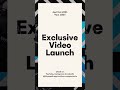 Video Launch Teaser #1