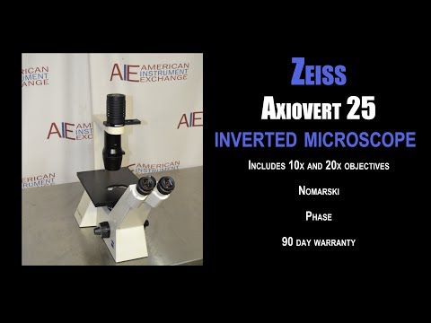 Zeiss Axiovert 25 inverted microscope (4768N SCOPE)