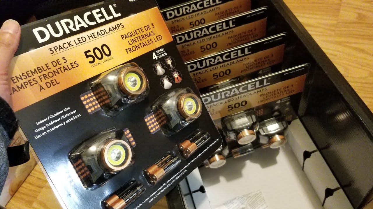 Wrapping Duracell Head Lamps? Or how to wrap odd shaped gifts! YouTube