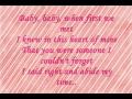 Baby Now That I've Found You -- Alison Krauss -- plus lyrics