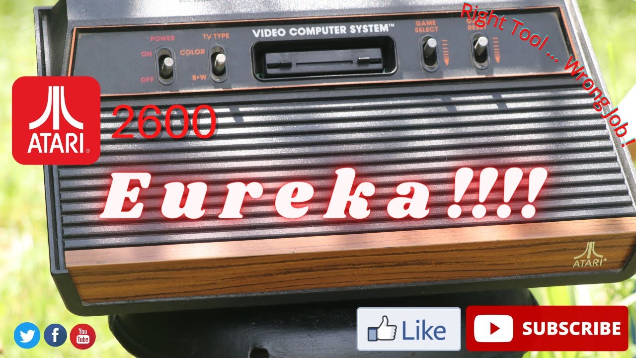 Atari 2600 Restoration - Finally Playable - Success!? - YouTube