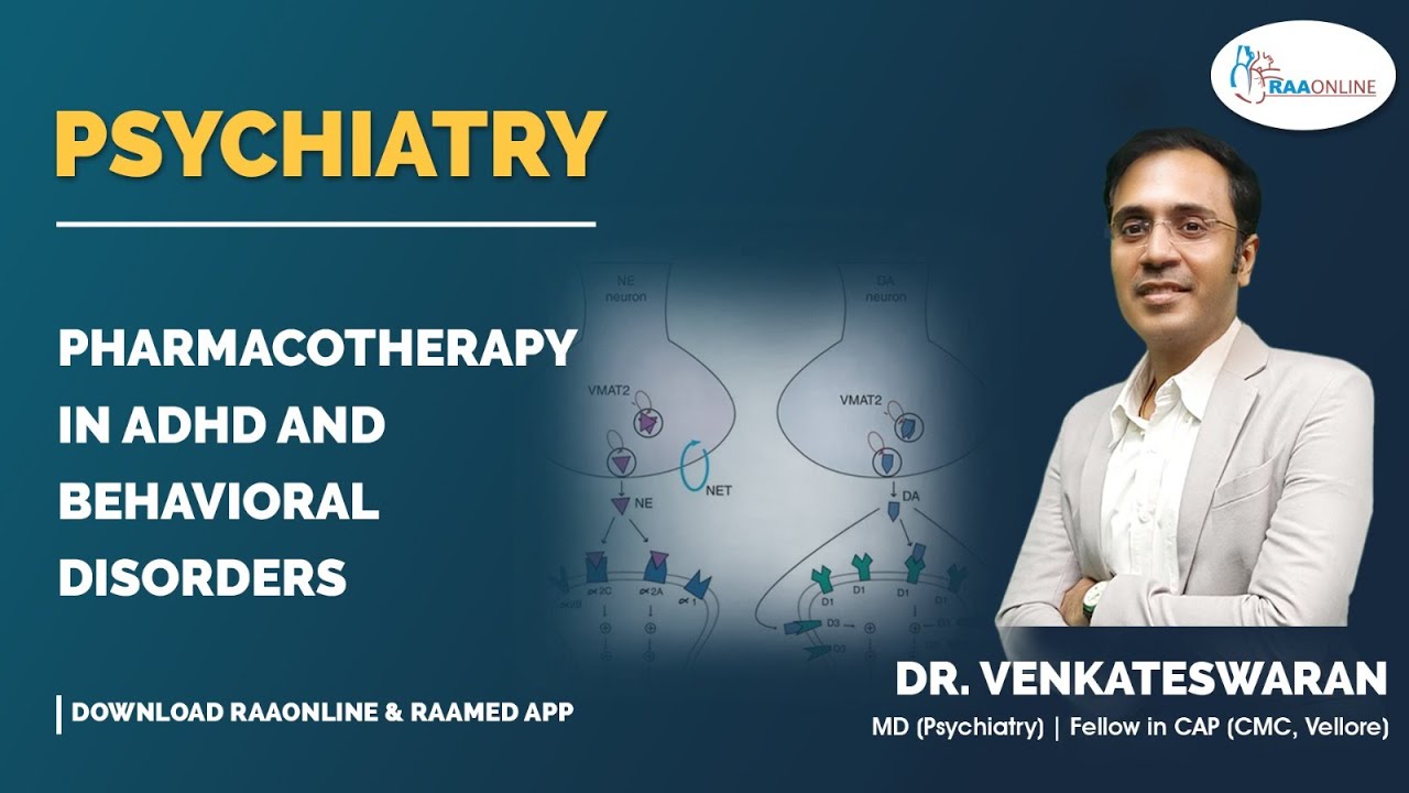 Pharmacotherapy in ADHD and behavioral disorders - YouTube