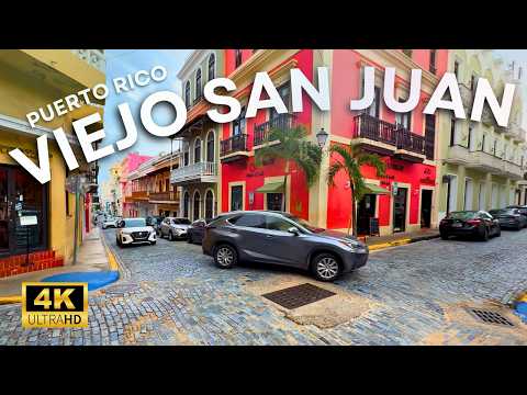 Old San Juan, Puerto Rico 🇵🇷 // Full Walking Tour (4K, No Commentary)